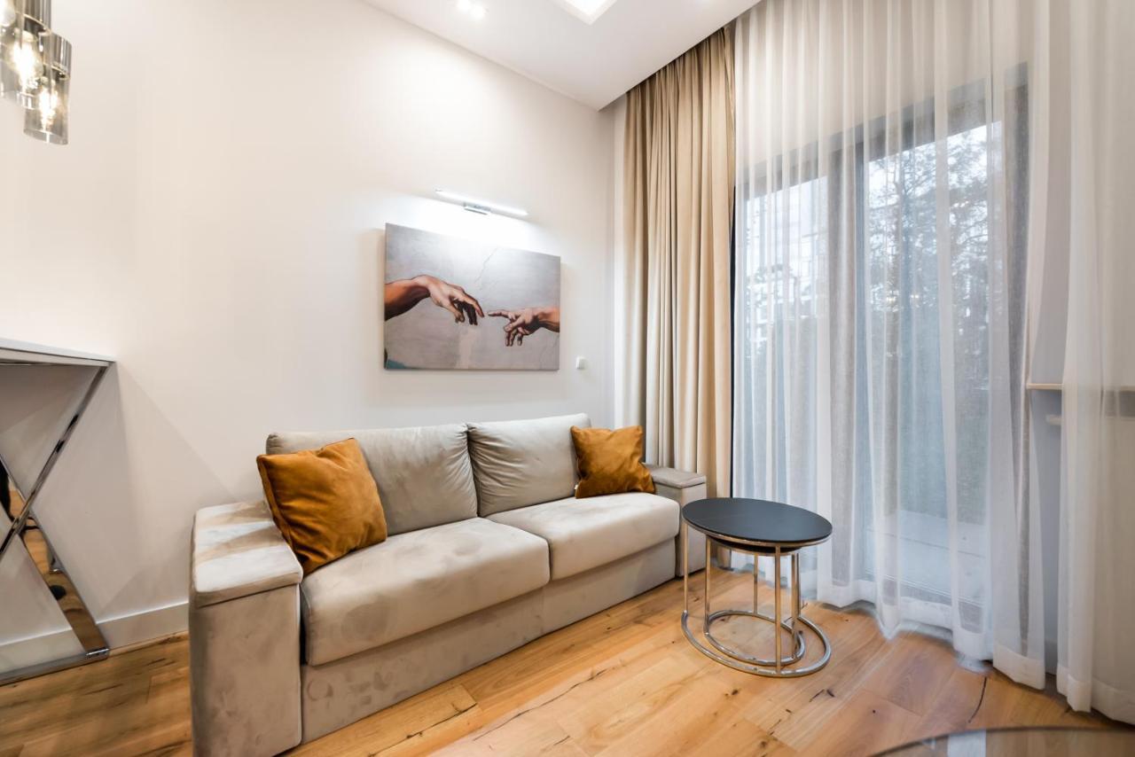 Zlota Sophisticated Apartment Warschau Exterior foto