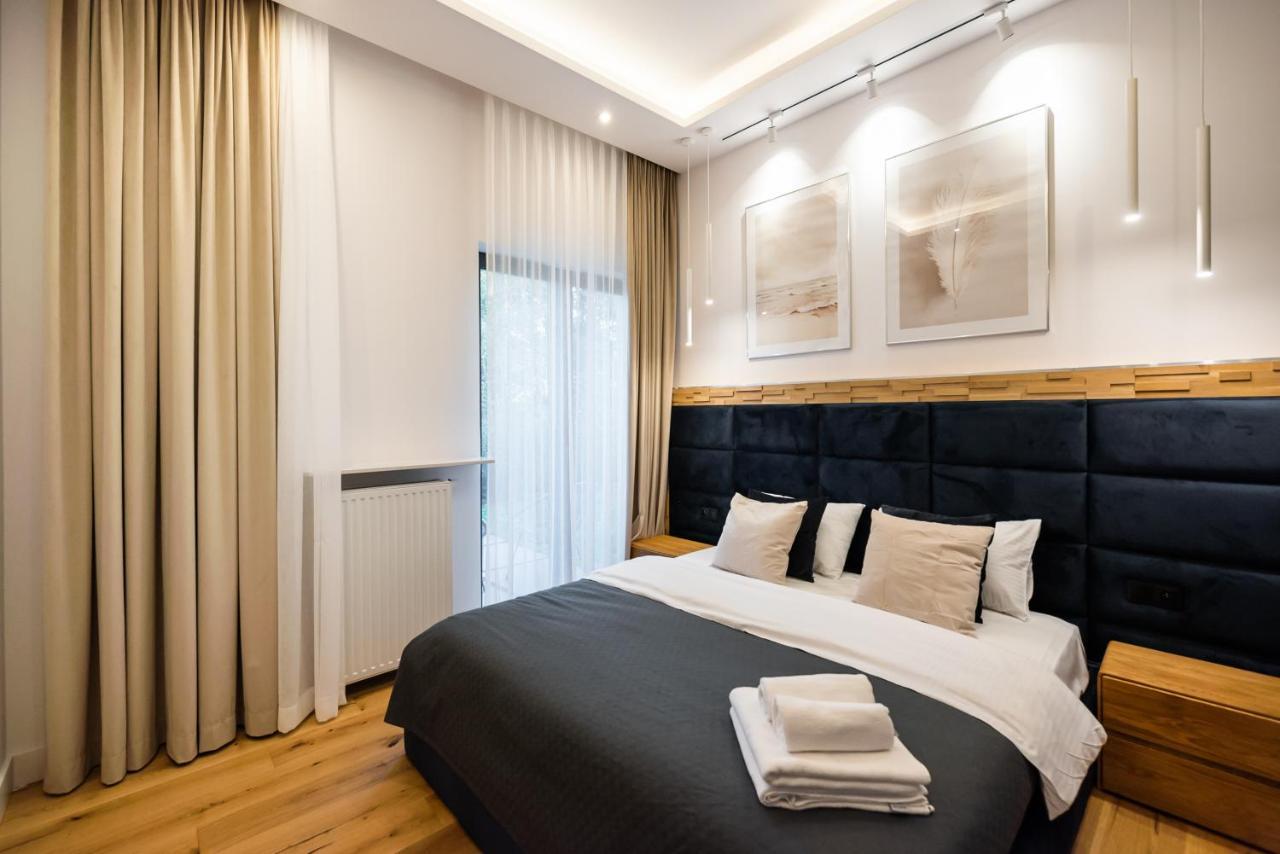 Zlota Sophisticated Apartment Warschau Exterior foto