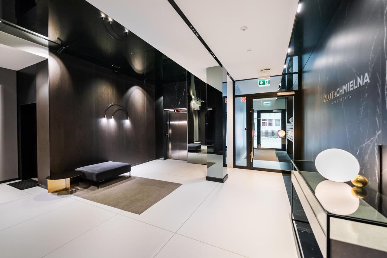 Zlota Sophisticated Apartment Warschau Exterior foto
